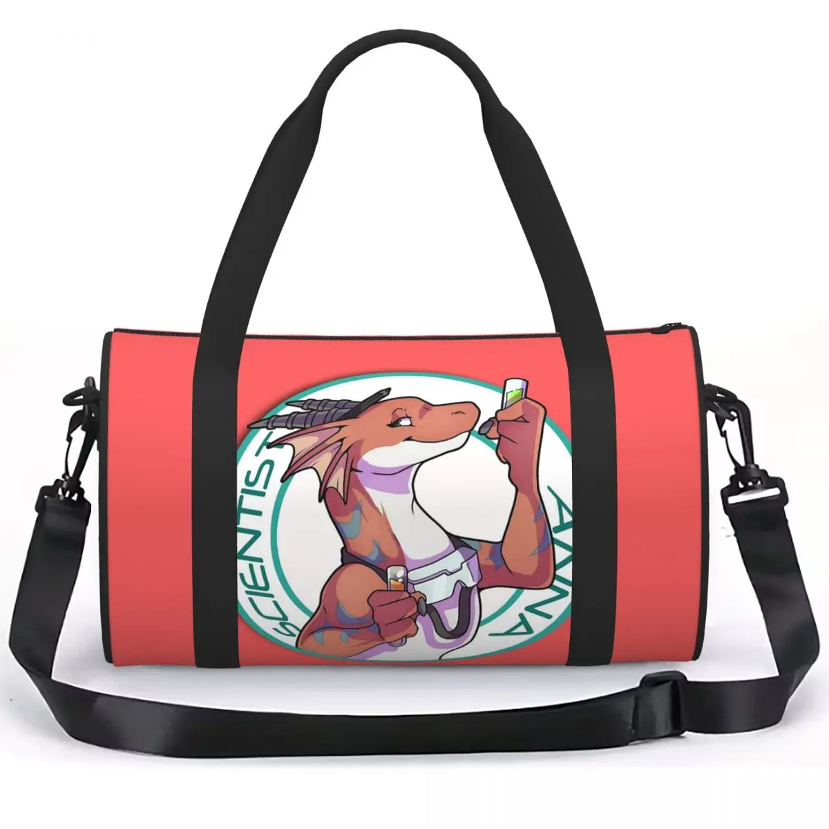 Scientist Anna From Angels With Scaly Wings Luggage Bag Multi-Functional Duffle Tote Bag Handbags Gym Bags Fitness