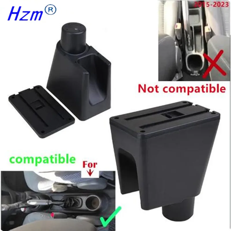 For Chevrolet Spark Armrest Box for Chevrolet Spark 3 III Aveo Car Armrest Interior Parts Center Storage Box with USB LED Light