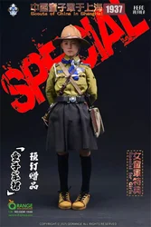 QORANGE QOTOYS QOM-1049 The Asia Orient Soldier Child Youth Young 1937 Fight for the Peace Full Set Moveable Action Figure 1/6