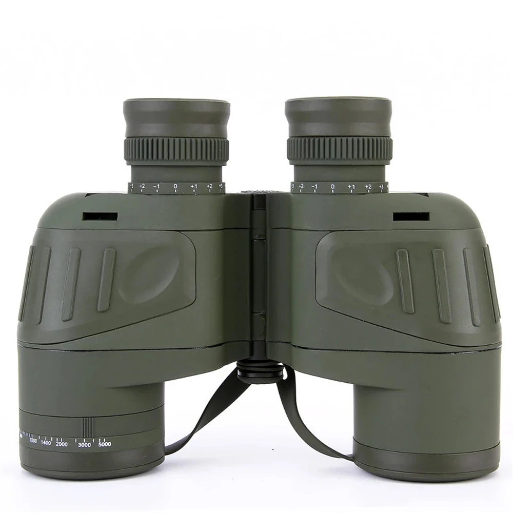 

10X50 Military Binocular Telescope Night Vision Waterproof Floating Binoculars Navigation Wide-angle Telescope With Rangefinder