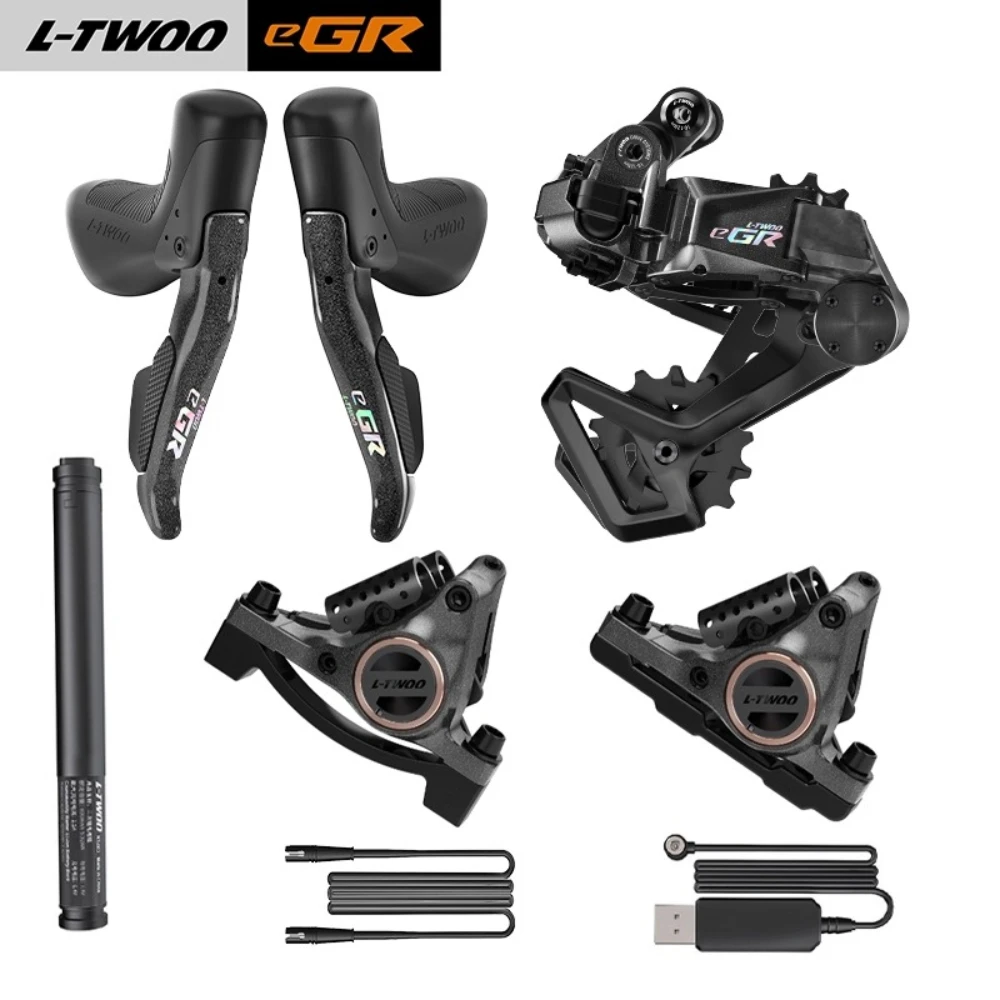 

LTWOO eGR 2nd-Gen Wireless Electronic Gravel Groupset 12/11/10-Speed Off-Road Electronic Shifting with Hydraulic Disc Brakes