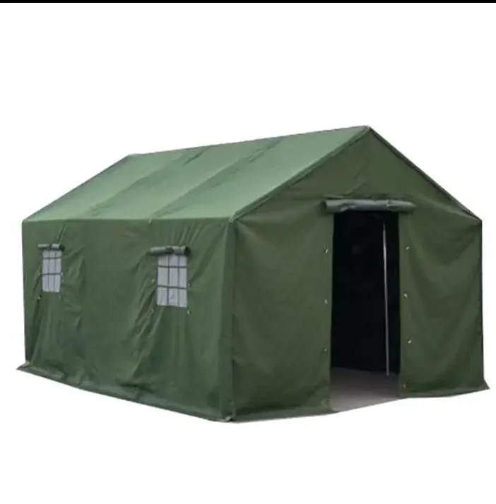 3*3M  4 Person Refugee Camp Waterproof, Fire Retardant Disaster Relief Tent