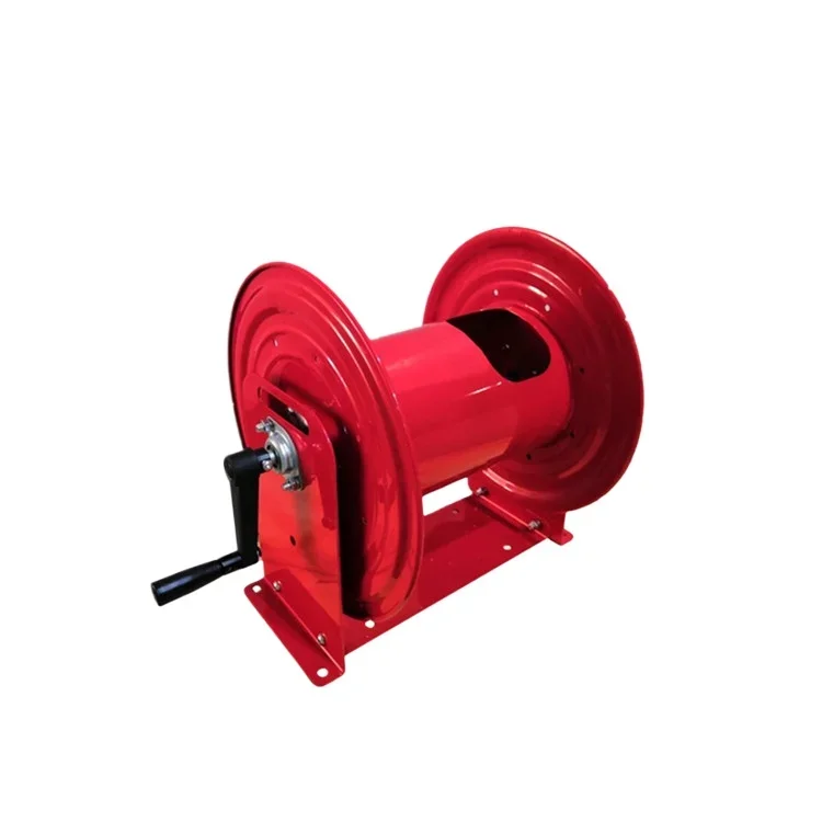 Hydraulic cable reel automatic take-up Lishan 50 meters manual reel optical fiber industrial wire winding machine