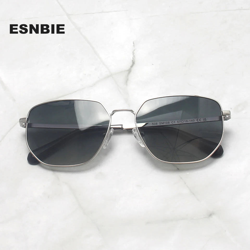 

Alloy Square Frame Polarized Sunglasses For Men Gradient Shades Uv400 Metal Frame Punk Sun Glasses Men Lentes De Sol Hombre