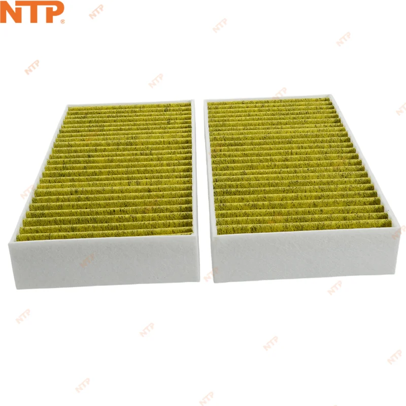 Cabin Air Filter Intake Filter Replacement With Activated Carbon For Mercedes-Benz GLE400 GLS450 3.0T (Kit)  2013- 166 830 03 18