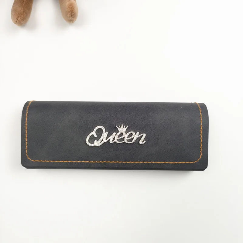 Set with Diamonds Glasses Case Portable Men Women Sunglasses Myopia Presbyopia Storage Box Anti-Pressure Eyeglasses Bag B2