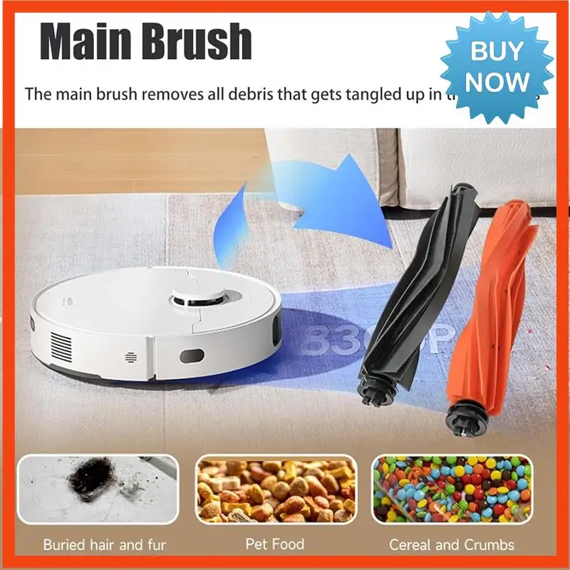 BISM 40PCS Ersatz Zubehör Kit Für Dreame Mova S20 Ultra / RLM71CE Staubsauger Zubehör Mopp Pads Filter staub Taschen