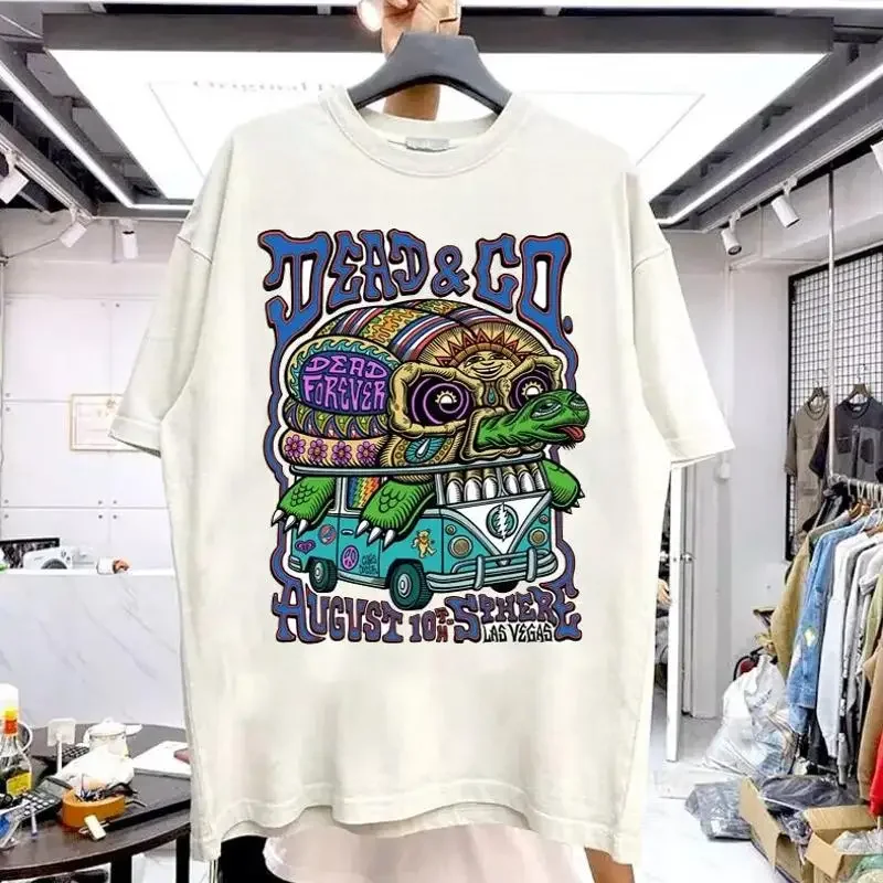Vintage Dead Sphere Las Vegas NV Aug 10 2024 sand color shirt KTV8341
