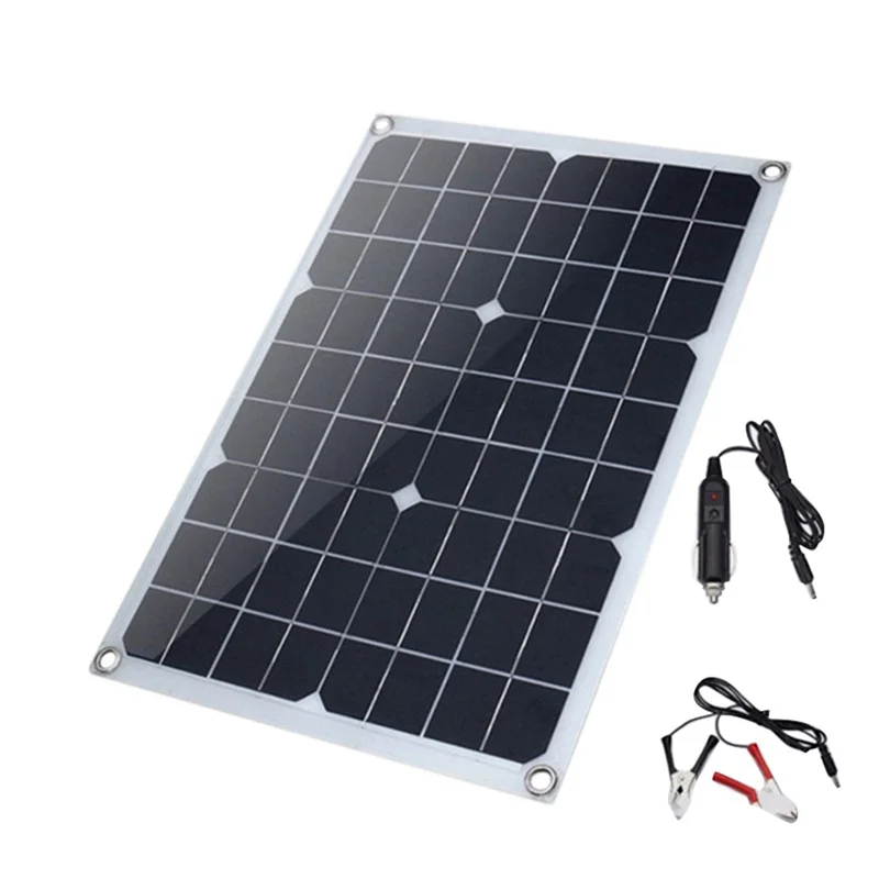 20W 18V Monocrystalline Solar Photovoltaic Panel Environmentally Friendly Portable Solar Charging Panel Solar