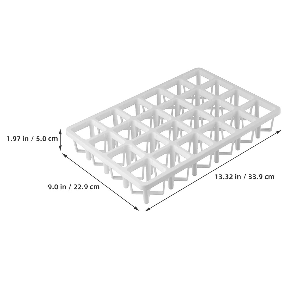 

3Pcs Square Hole Plant Pot Storage Holder Multi-Layer Nursery Tray Racks for Vegetable Germination Growing Starter Propagation