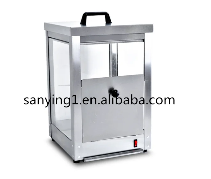 Commercial Use Food Grade Material Desktop Insulation Cabinet Fish And Chips Warming Showcase