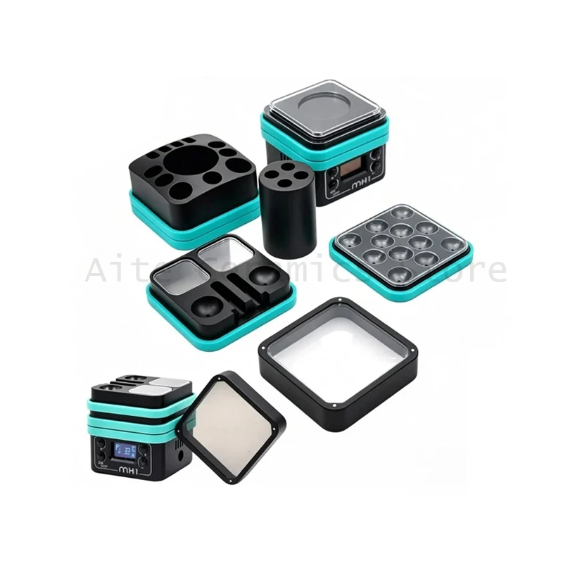 Digital Dental Resin Heater 100℃ Composite Warming Device Fast Softening Light Cure Material Warmer for Clinic
