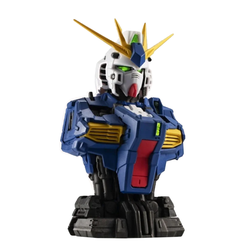 Bandai Original GUNDAM Anime Figure RX-93ffνMS MECHANICAL BUST 04 STRIKE FREEDOM Action Figure Toys for Kids Gift Model