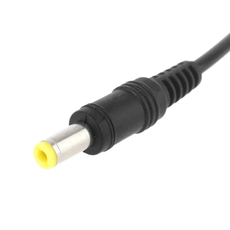 DX62 5,5 2,1 mm macho a 5,5 2,5 mm adaptador macho fuente alimentación para cámara CCTV portátil