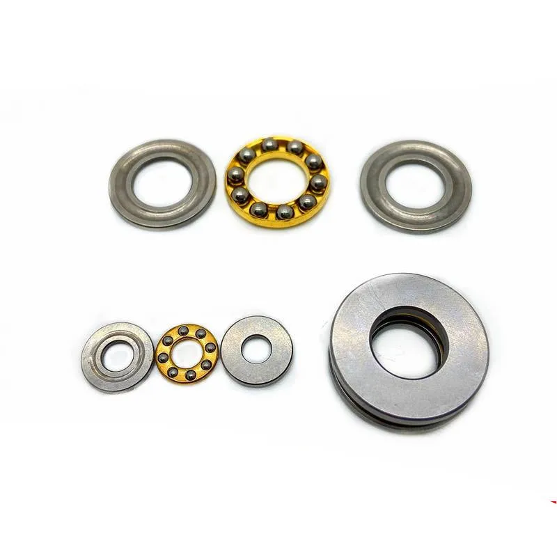 1000pcs F2-6M F2.5-6M F3-8M F5-10M F6-12M F7-15M F8-16M F10-18M F12-21M F12-23M Mini Plane Axial Ball Bearing Thrust Bearing