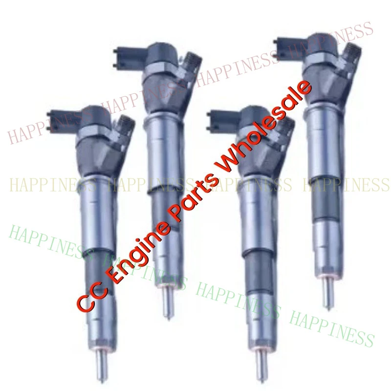 RN+    4 Pieces Fuel Injector 95517506 166005070R 0445110375 for Nissan Primastar Opel