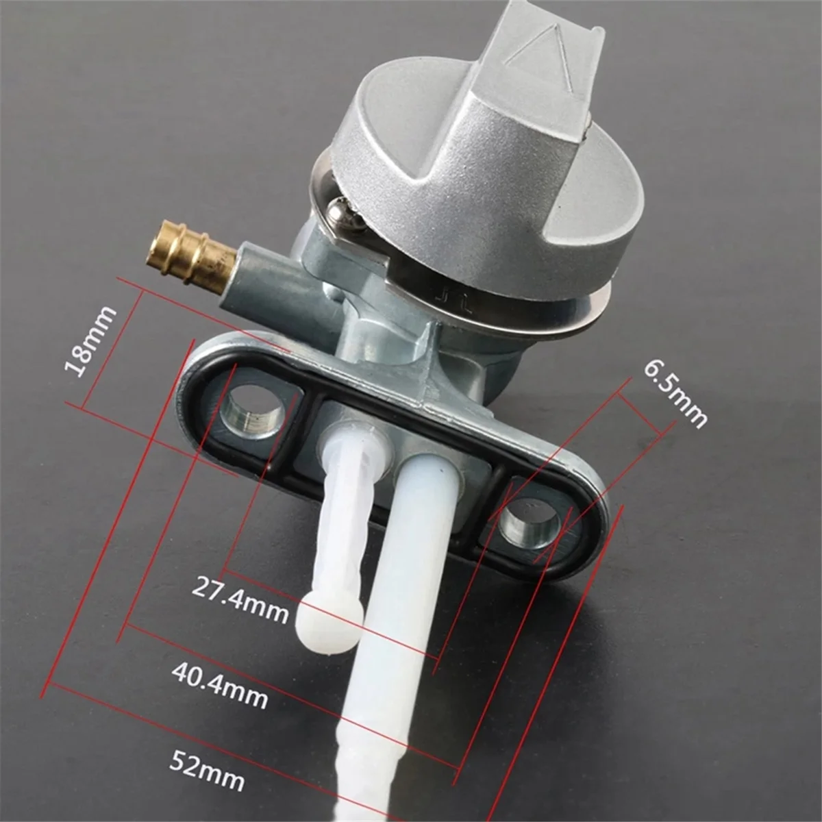 Motorcycle Fuel Valve Switch Pump Fuel Tank Assembly Switch Fuel Valve Switch for Yamaha YBR125 YBR YB 125 YB125Z 125CC