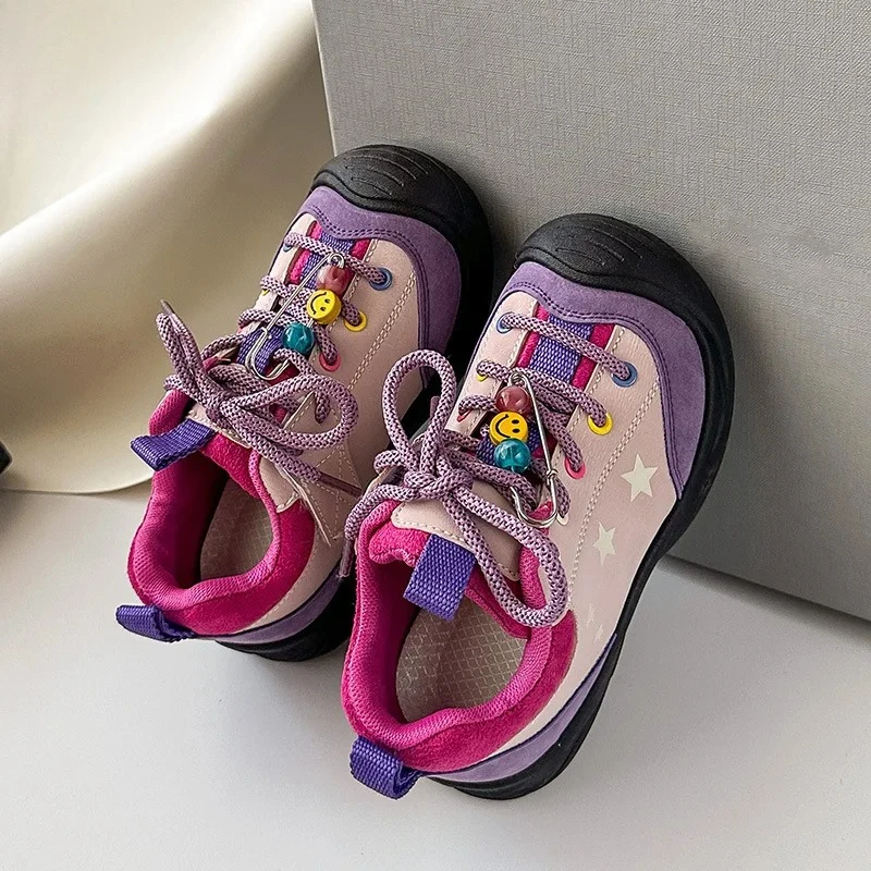 

2025 Girls Fashion Sneakers Autumn New, Trendy Casual Shoes & Versatile Canvas Shoes for Kids