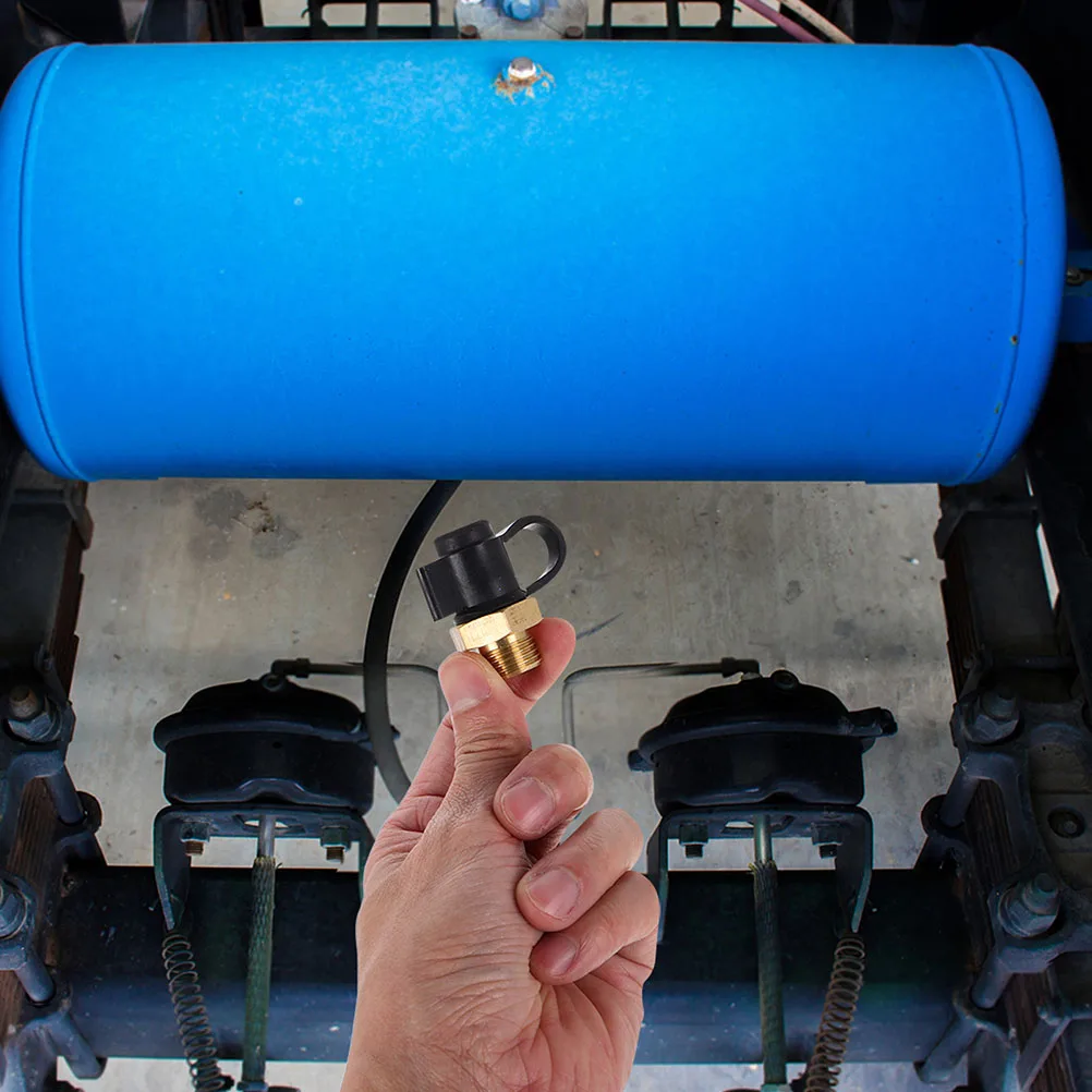 

2pcs Tank Gas Outlet Connector Intake For Compressor Bleeder Fuel Pressure Regulating Durable Leak Proof Easy