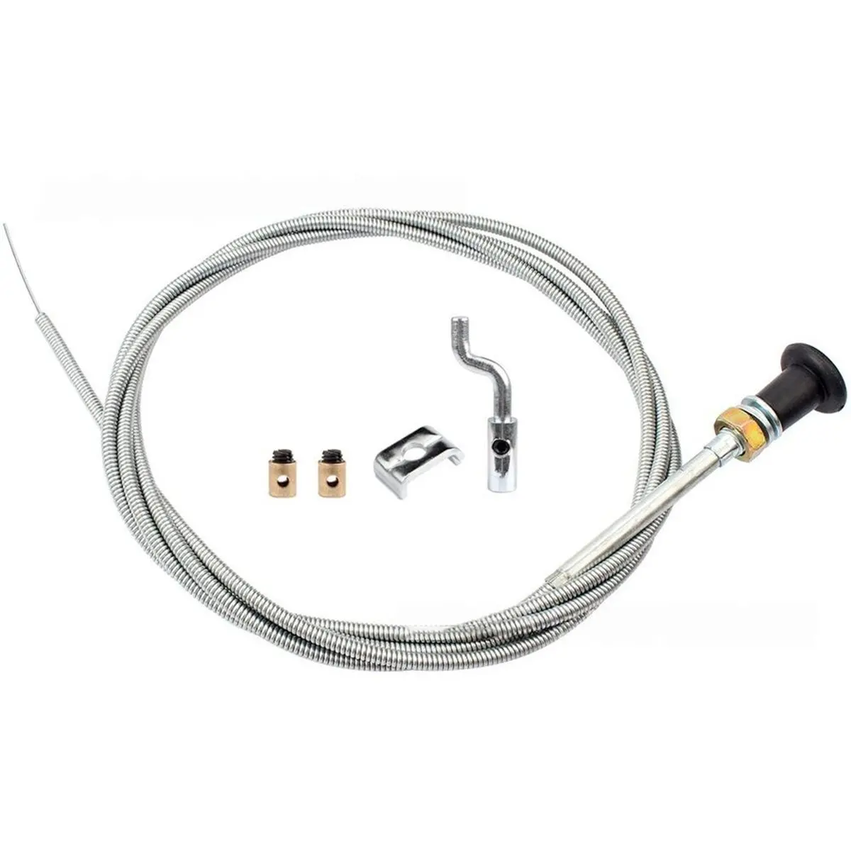 Universal Cable Push Pull Control Cable with Heavy Duty Outer Sheath Silver for 237 Rotary 703971 290831