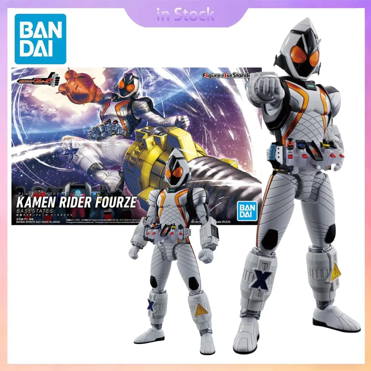 

Original Bandai Genuine In Stock Figure-rise Standard Basestates Kamen Rider Anime Collection Action Figure Model Kits Toys Gift