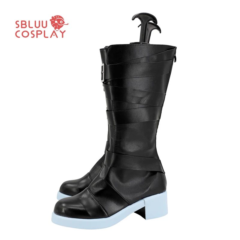 

SBluuCosplay Game Wuthering Waves Geshu Lin Обувь для косплея Хэллоуин Вечеринка Сапоги на заказ