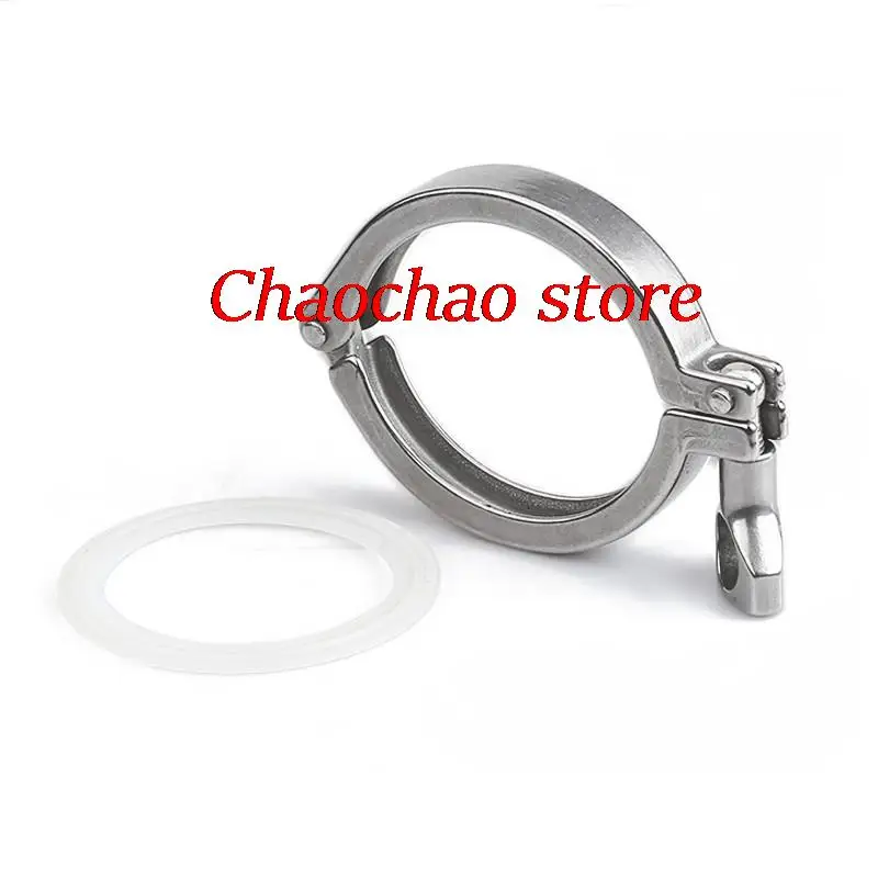 

1Pcs 1" - 10" 304 Sanitary Stainless Steel Fitting Ferrule O/D 25mm-268mm Tri Clamp Clamps Clover For Homebrew Diary Product