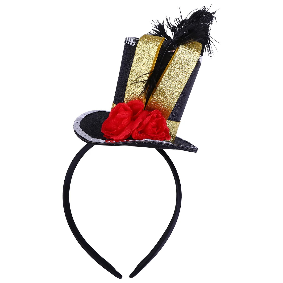 

Hat Headband Decorative Halloween Hair Performance Headdress Fashion Girls' Accessories Fabric