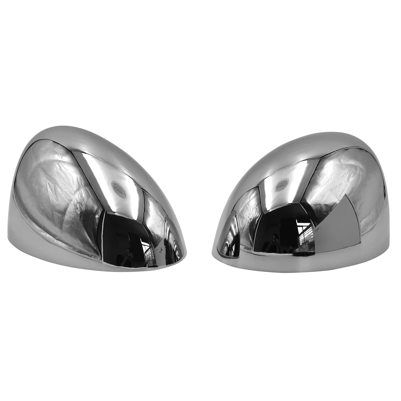 

Pair Chrome Car Door Wing Rearview Mirror Cap Cover Tirm for Mini Cooper