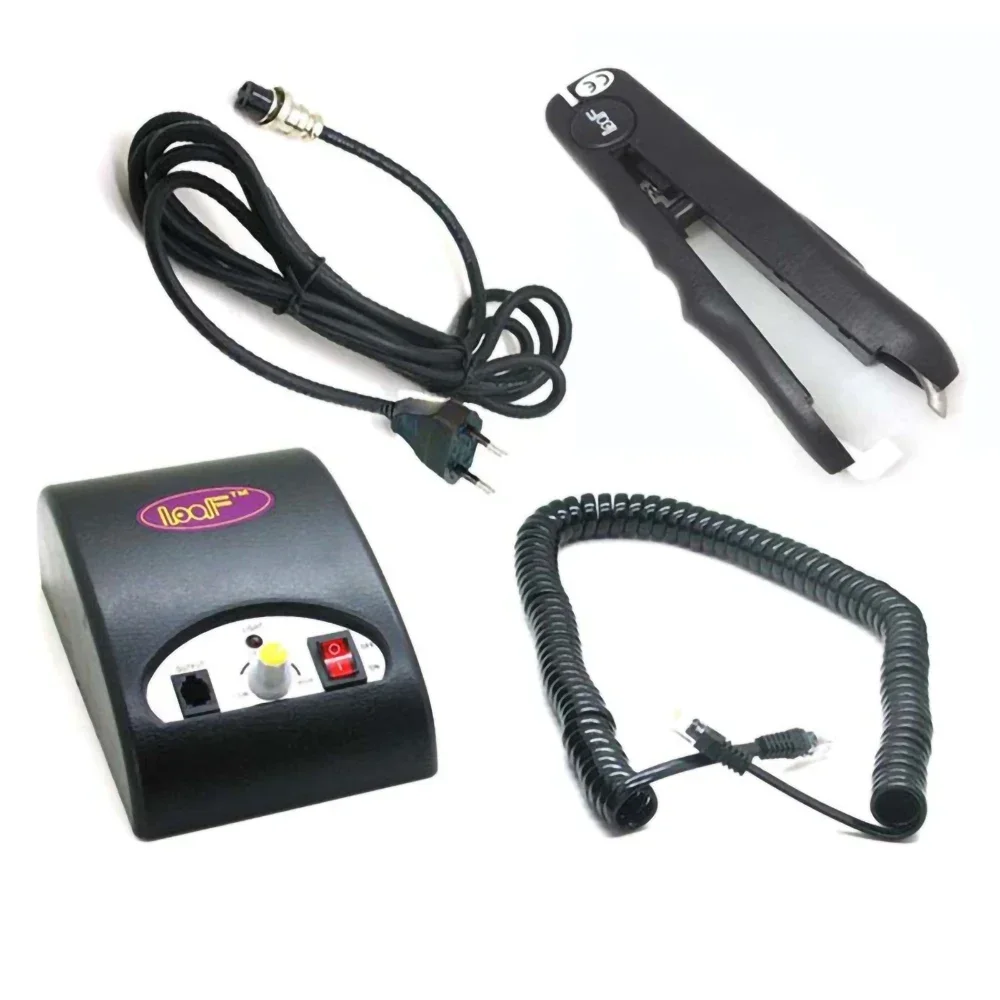 Hot and cold prebonded 6d human hair extension ultrasonic machine for hair extension tools kit supplies