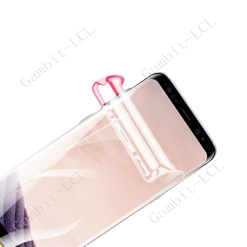 2PCS For Samsung Galaxy S8 GalaxyS8 Plus S8+ GalaxyS8Plus G955F G950F HD Full Hydrogel Film Protective Screen Protector Cover