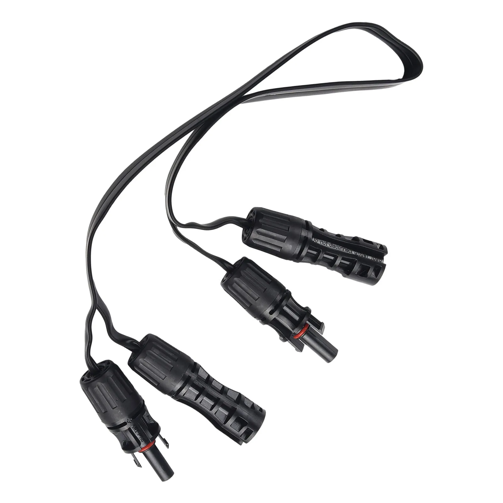 

2pcs Solar Cable Super Flat Solar Flexible Cable Solar Panel Connector Adapter 0.5m 1KV Power Tools Accessories