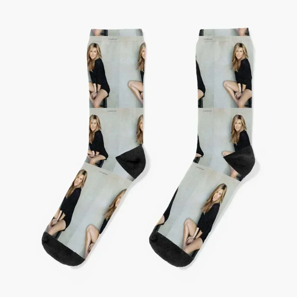 

Дженнифер Aniston 04, носки для спортзала, тенниса, крутые мужские носки для гольфа, роскошные брендовые женские носки