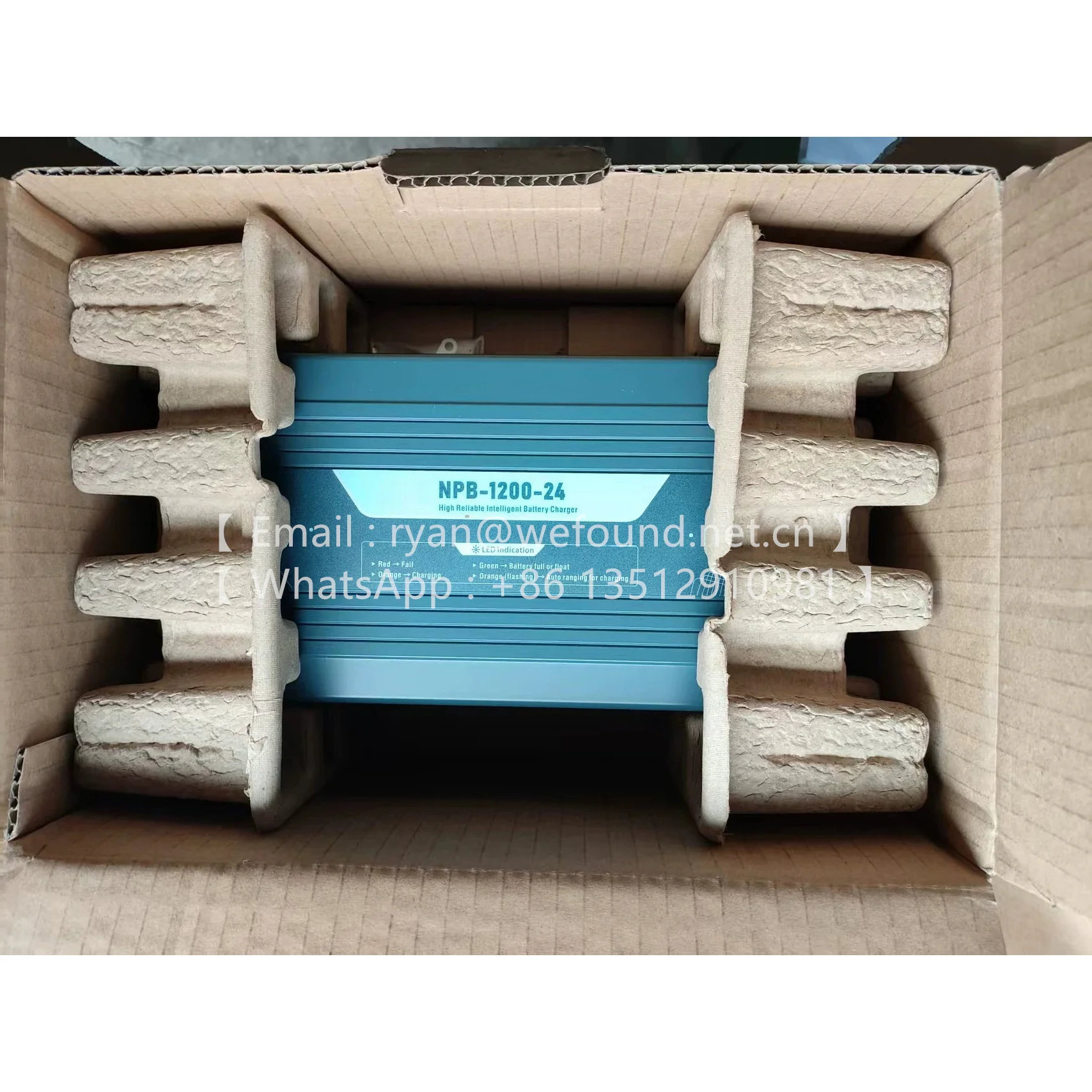 

NPB-1200-24 1200W Высоконадежное интеллектуальное зарядное устройство для аккумуляторов с ультрашироким диапазоном выходных напряжений