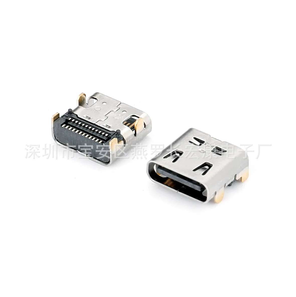 

Полная совместимость с разъемом JAE TYPE-C 24P (женский), двойная наклейка на плате, четырехконтактный штекер, шрапнельный контакт, двухрядный SMT-разъем.