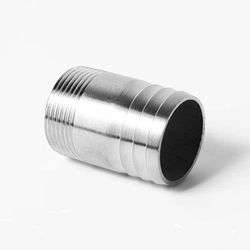 1/8“1/4“3/8“1/2 BSP Male Thread Hose Tail Barb 304 Stainless Steel Threaded Pipe Fitting Connector Coupler For Water Oil Air