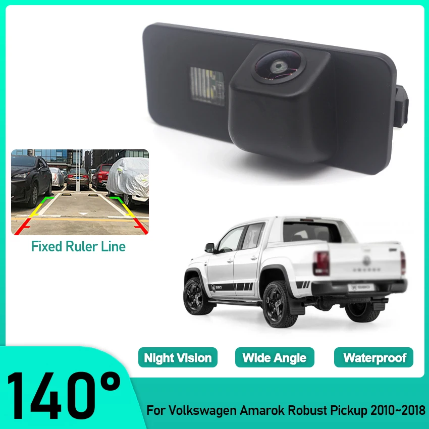 

Power Relay Filter Back up Camera For Volkswagen Amarok Robust Pickup 2010~2015 2016 2017 2018 Car Rear View Camera HD CCD