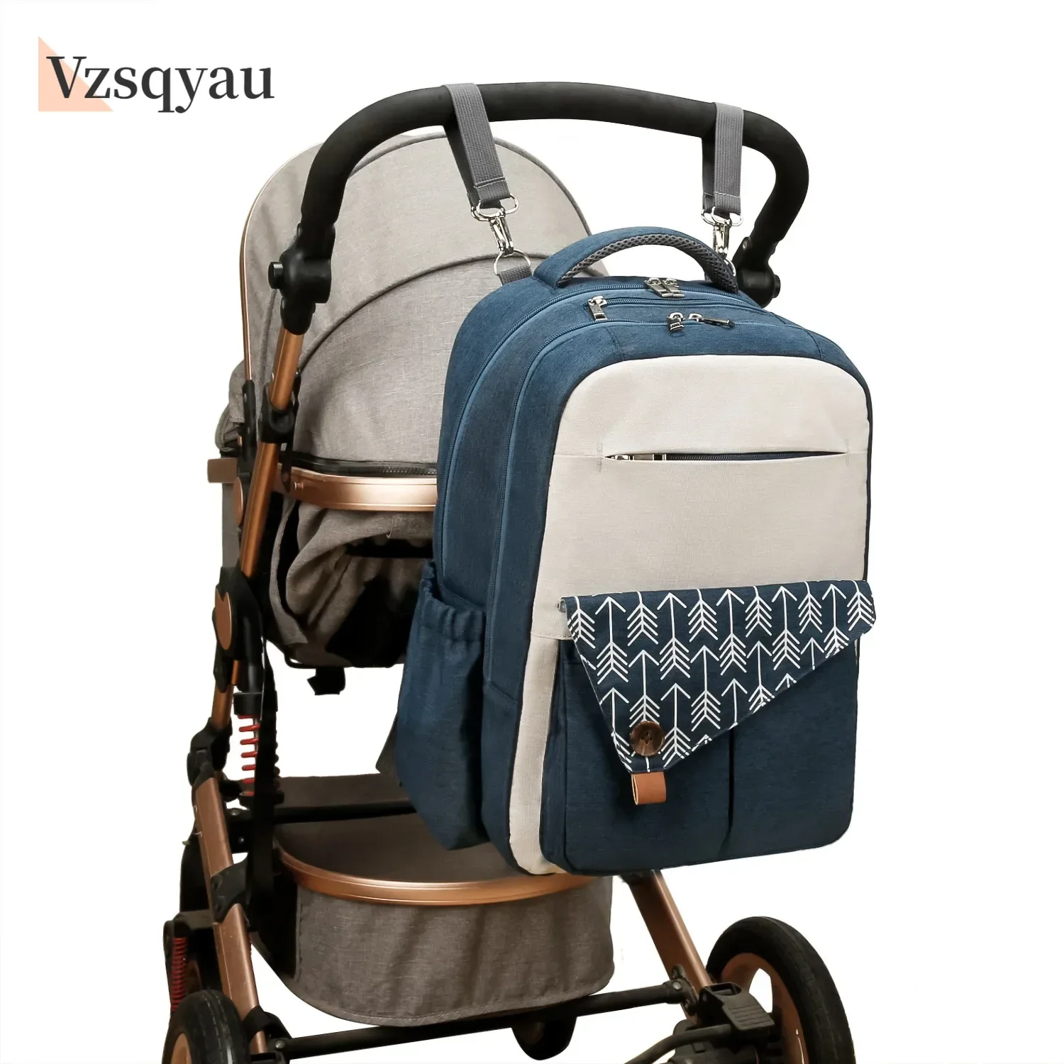 

Multifunctional Water-repellent Travel Backpack Large Diaper Bag Backpack Activity & Gear Diaper Bags BackpacK Baby Mummy Bags