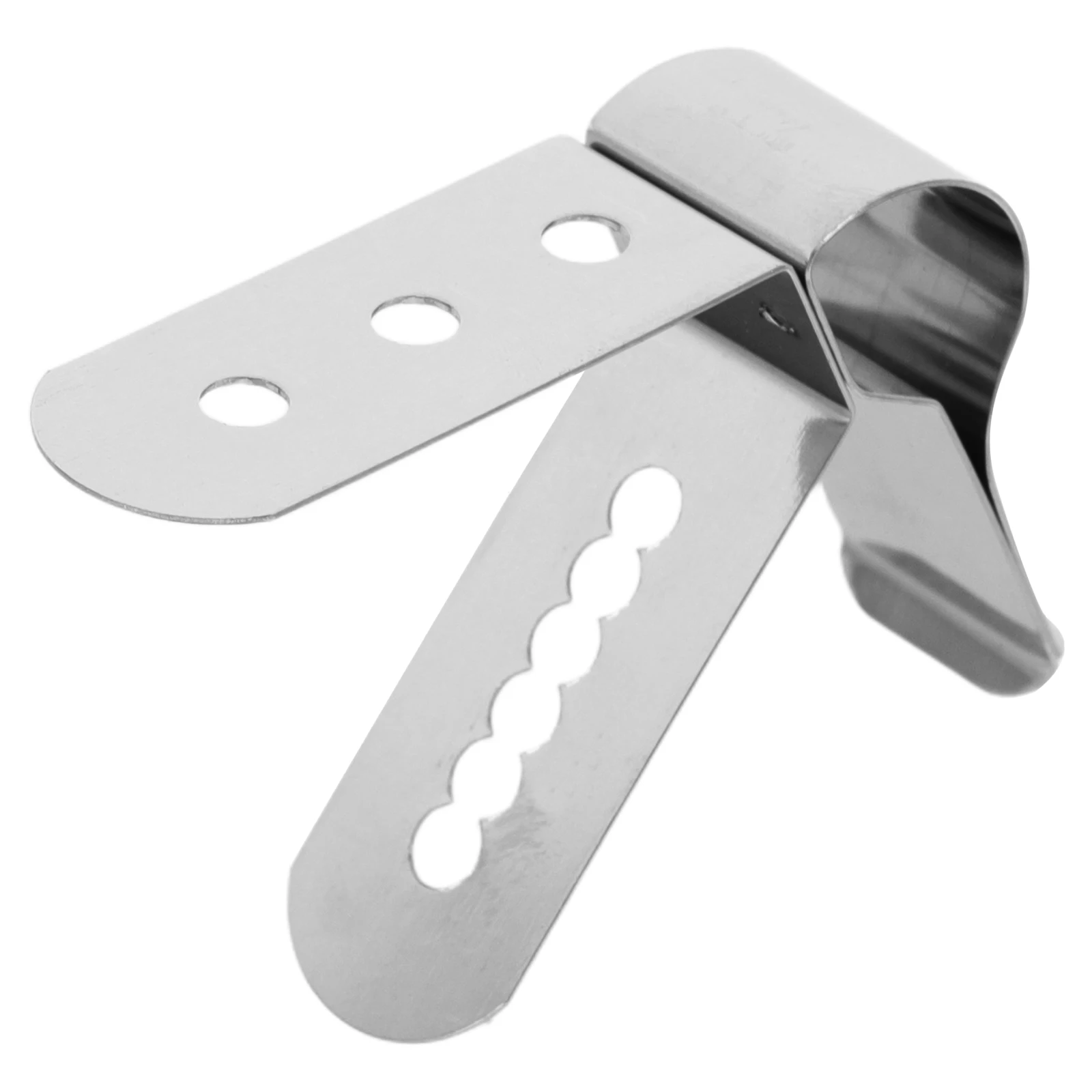

Meat Thermometer Holder Fixing Clip Barbecue Temperature Clips Stainless Steel Grill Probe Stand