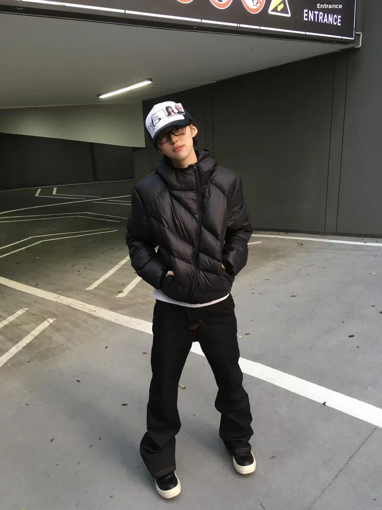 

Утепленная хлопковая куртка с капюшоном для мужчин, свободного кроя, асимметричная, теплая, зимняя, ветрозащитная, из американского хлопка, с особой ребристой молнией