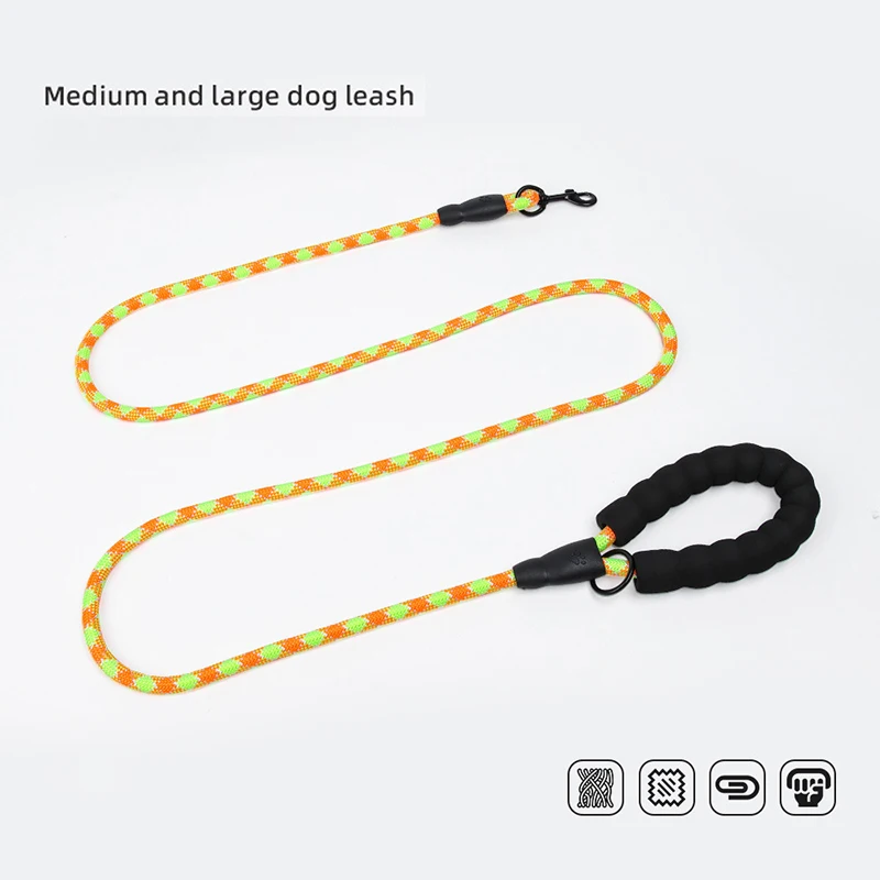 

Adjustable Contrasting Color Design Pet Leashes Anti-escape Reflective Dog Harness with Soft Comfort Grip Accesorios Para Perros
