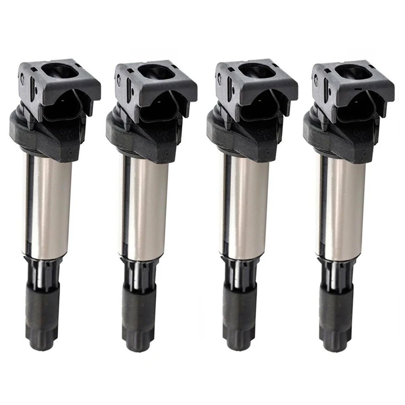 4Pcs Ignition Coils Replacement For-BMW E46 M3 X3 X5 2001-2010 UF522 UF515 12131712223 12131712219 12137551260