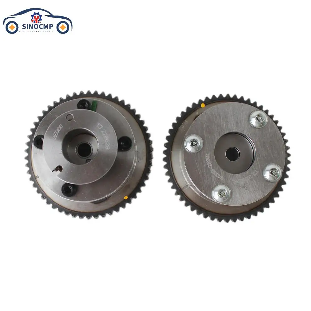 

243502E001 243702E000 2PCS CVVT Intake & Exhaust Camshaft Gear Sprocket For Hyundai Elantra Kia Forte Koup 1.8L L4 Engine Parts