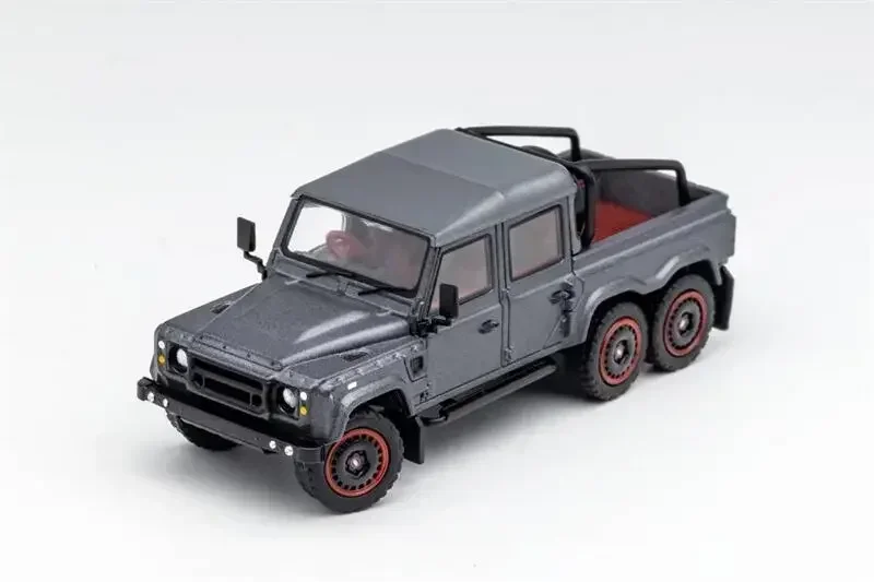 GCD 1:64 Land Rover Defender 6x6 Pick up Diecast Model Car