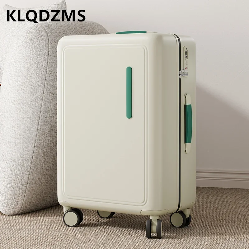 Klqdzms Nieuwe 20 "24Inch Koffer Lichtgewicht Instapdoos Dames Trolley Koffer Universele Koffer Rollende Koffer