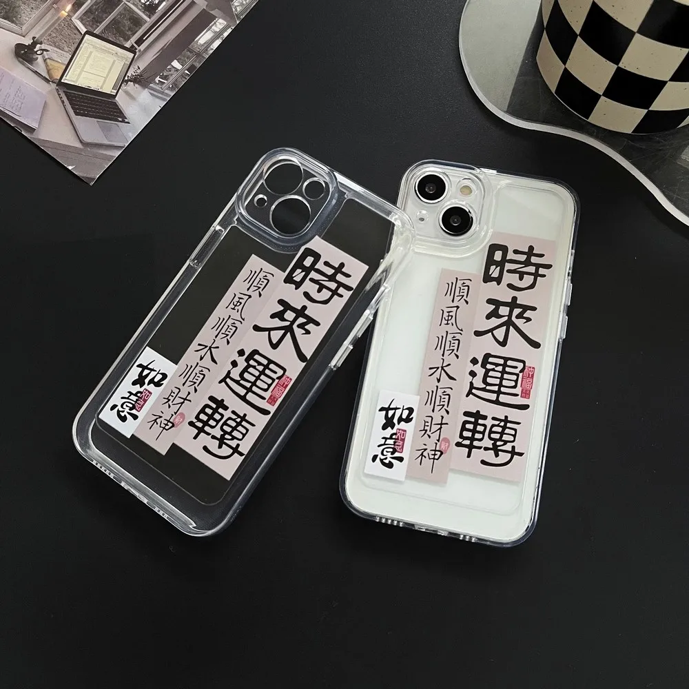 Прозрачный чехол для iPhone 14 13 13Pro 13Promax 12 12Pro 12Promax 11 11Promax XS XR XSMAX