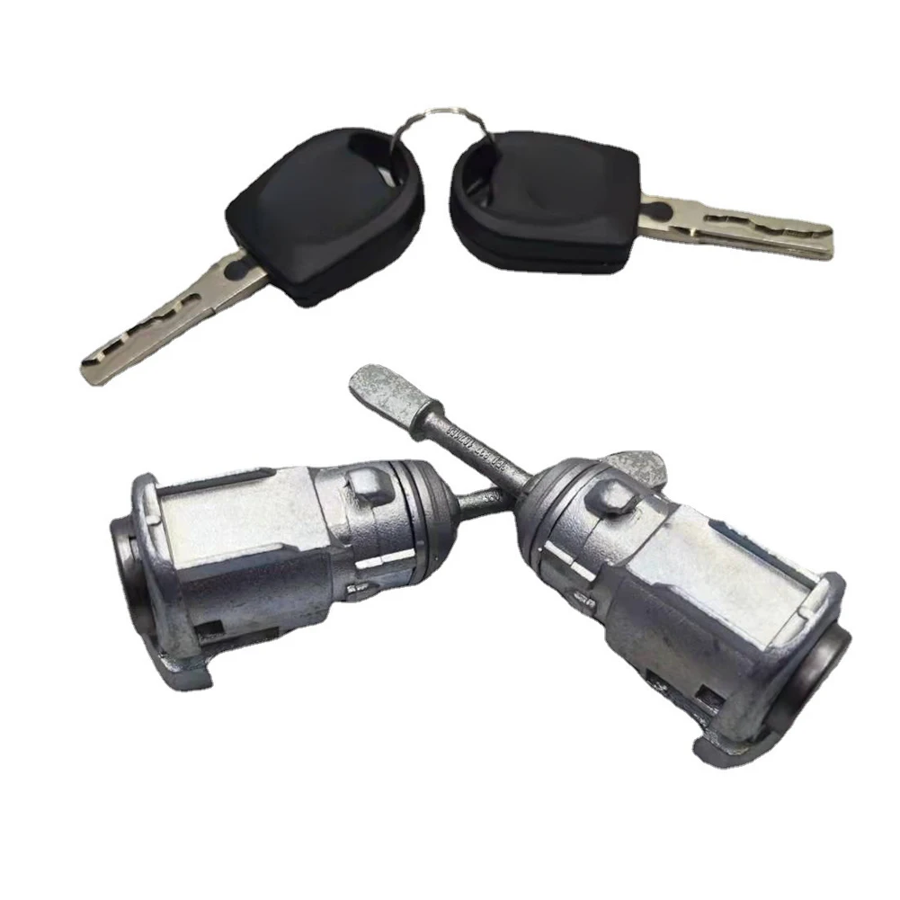 

Простая установка Цилиндрический ключ для дверного замка Высокая совместимость Металлическая конструкция Недеформационный дизайн Автомобильный замок