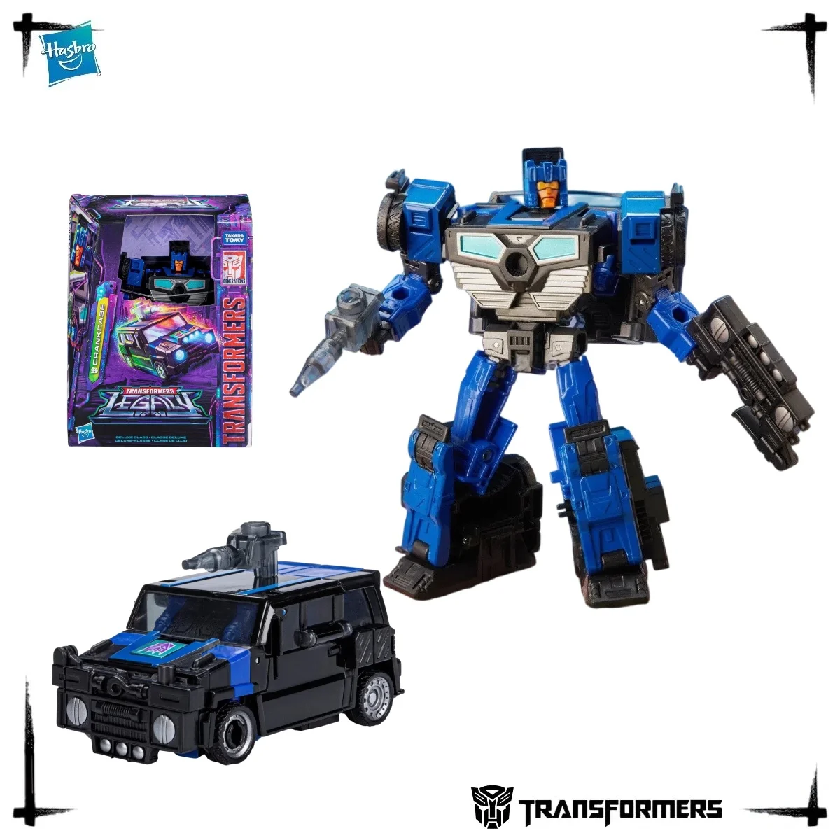 Официальная коллекционная фигурка Hasbro Transformers Legacy Deluxe G1 Stunticon Crankcase Menasor 4/5 Combiner