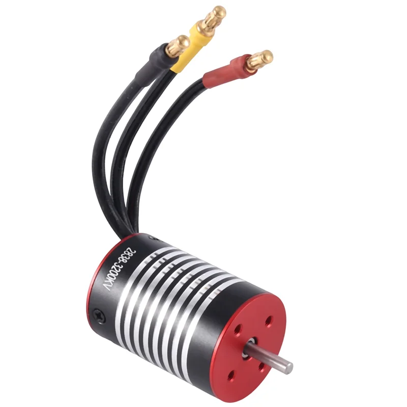AB25-2838 브러시리스 모터 3200KV 3800KV 4500KV 1/8 1/10 1/12 1/14 RC 자동차 드리프트 레이싱 오프로드 몬스터 트럭