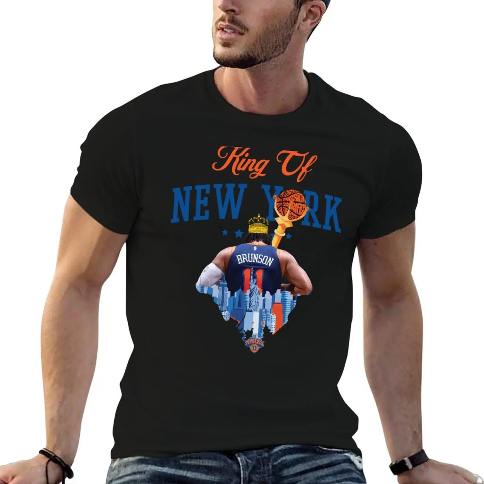 

KONY BRUNSON NY SPORT T-Shirt man t shirt heavy cotton t shirts for man cotton funny T-Shirt
